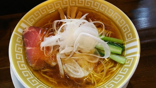 「中華らぁ麺（醤油）」@らぁ麺 しろがね 松本本店の写真