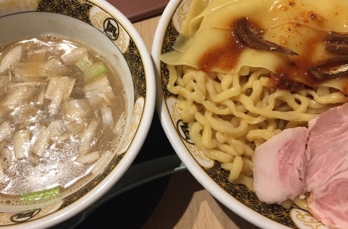 「すごい塩煮干しつけ麺」@すごい煮干しラーメン 凪 名古屋驛麺通り店の写真