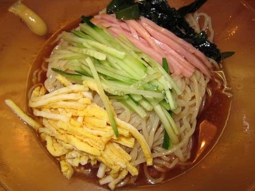 「冷し中華　420円」@めん◯の写真