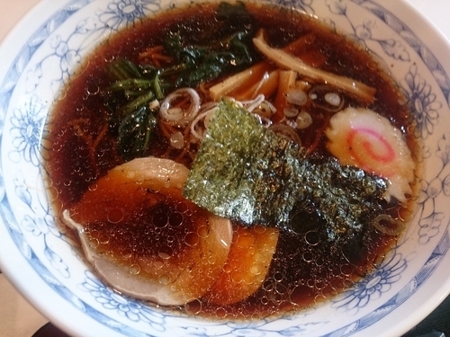 「富山ブラックラーメン」@花のれんの写真