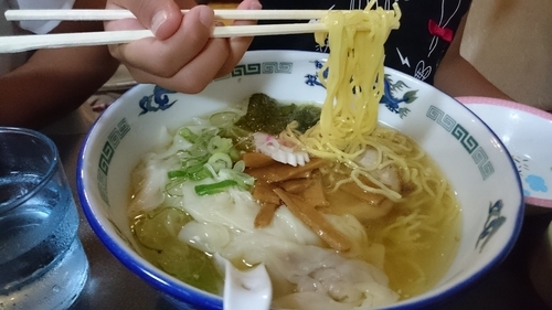 「塩ワンタン麺」@麺処 金太郎の写真