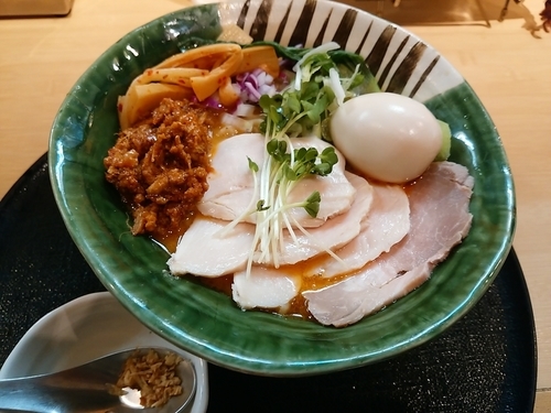 「特製担々麵　大盛」@つけ麺 たけもとの写真