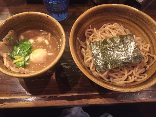「ベジポタつけ麺 +味玉、肉」@つけ麺 えん寺 吉祥寺総本店の写真