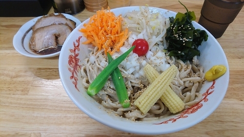 「【限定】冷やし中華(ゴマ)」@ラーメン 登良治郎の写真