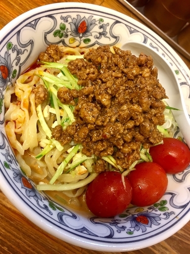 「【限定】大盛り 冷やし担々麺 ￥900」@くじら食堂の写真