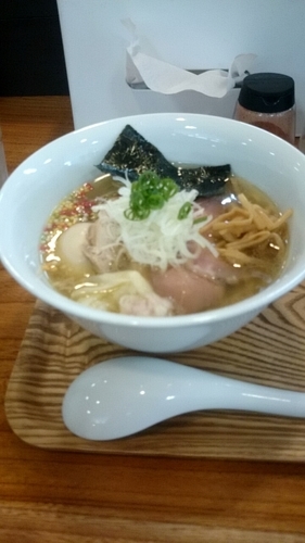 「特製アメオトそば(塩)」@アメノオトの写真