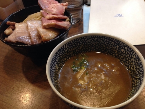 「チャーシュー極濃煮干つけ麺 中盛」@煮干しつけ麺 宮元の写真