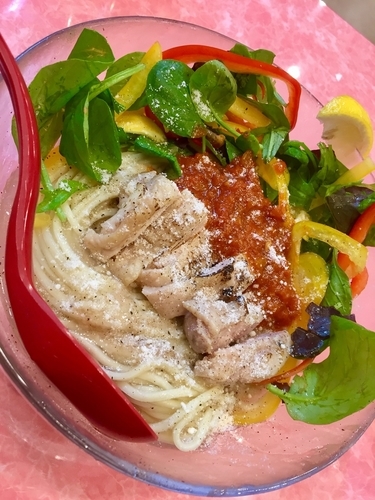 「【夏季限定】アンチョビとトマトの冷たいまぜそば￥780」@カッパラーメンセンターの写真