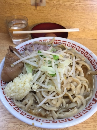 「小 生卵」@ラーメン二郎 環七新新代田店の写真