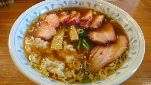 「叉焼ワンタンメン」@下前商店の写真