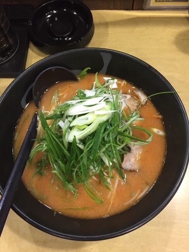「辛みそ九条ねぎラーメン ￥８５０」@らーめん 海童の写真