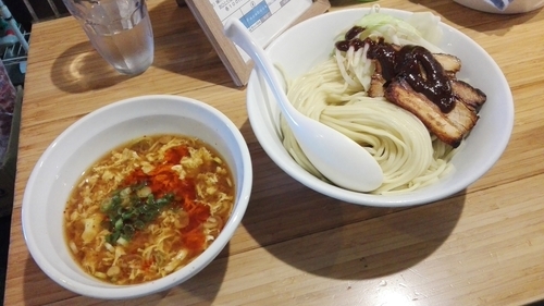 「つけめん  サンラータン with B（限定）」@カッパ64 福生店の写真