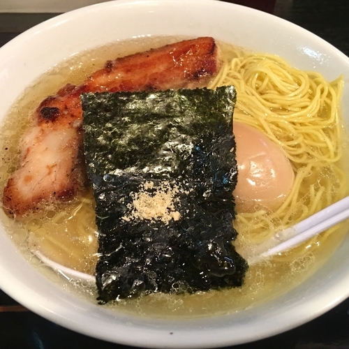 「塩玉そば850円」@塩そば 桑ばらの写真