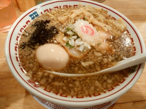 「ワハハ煮干し味玉そば」@中華そば ムタヒロの写真