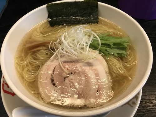「塩ラーメン 大盛  972円」@麺屋 三味の写真