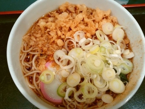 「たぬきそば」@小諸そば EQUiA 北千住店の写真