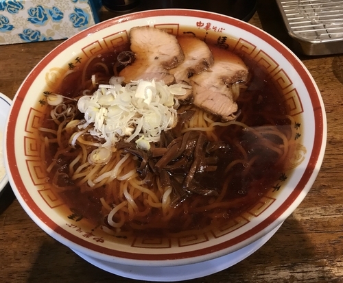 「冷し煮干しそば 800円」@中華そば つし馬の写真