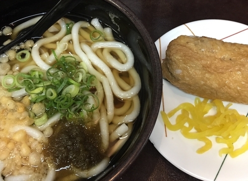 「かけうどん」@大一そば 天満店の写真