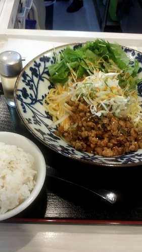 「汁なし担々麺（おや シビレレベル6）850円」@麺屋 大申 神保町店の写真