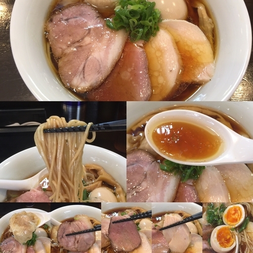 「醤油特製らぁ麺」@らぁ麺 すぎ本の写真