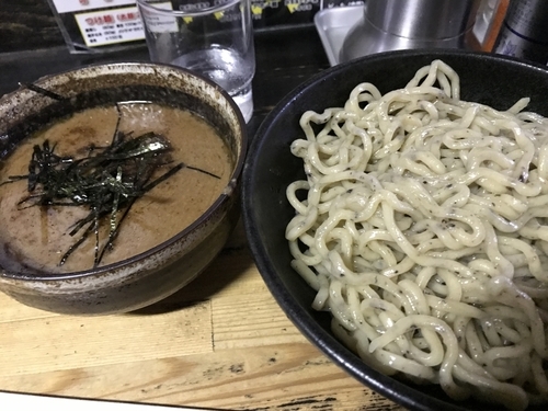 「つけ麺(あつもり)」@麺家 かもん 棟高店の写真
