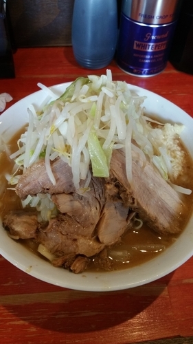 「小ラーメン」@ラーメン二郎 会津若松駅前店の写真