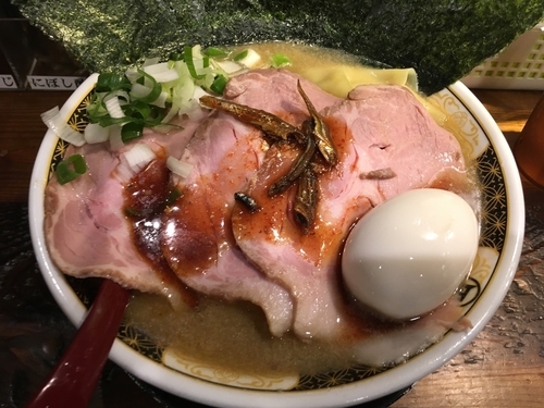 「塩 すごい煮干しラーメン大盛り」@すごい煮干ラーメン凪 渋谷東口店の写真