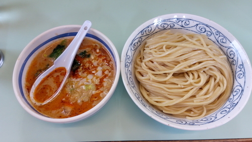 「タンタンつけ麺」@中華 飛天の写真