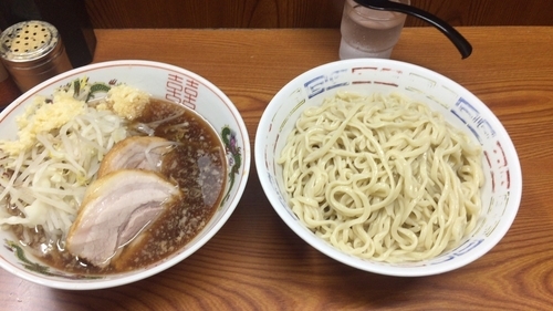 「つけ麺 ニンニク増し」@ラーメン二郎 亀戸店の写真
