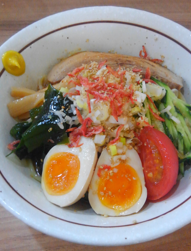 「冷やし中華」@麺屋かとうの写真