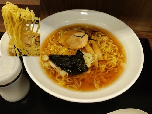 「8/25中華そば390円」@濱そば 大船店の写真