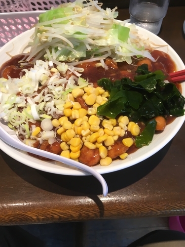 「【限定】焼肉冷やし大盛り」@麺屋 天海の写真