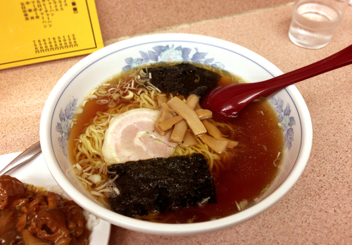 「小カレーらーめん(590円)」@らーめん ほうらいの写真