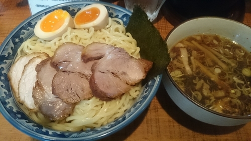「特製つけ麺(1100円)大盛り無料」@めん処 樹の写真