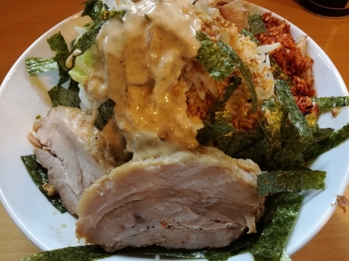 「冷やし中華（大盛）」@豚星。の写真