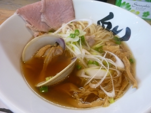 「貝だしラーメン　醤油」@貝だしラーメン 黒船SECONDの写真