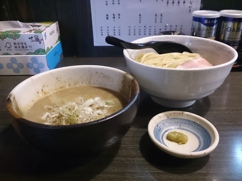 「塩つけ麺+ゆずこしょう」@つけ麺 陽の写真