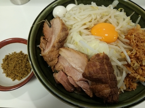 「汁なしそば（小）」@ハイパーファットンの写真