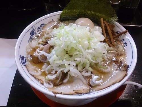 「特製こってり中華そば」@中華そば マルキ商店の写真