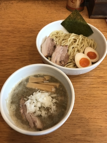 「特製煮干つけ麺」@煮干そば とみ田の写真