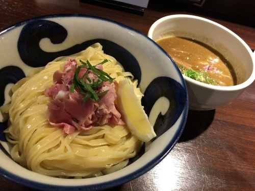 「純濃煮干つけ麺（中）」@九十九里煮干つけ麺 志奈田の写真