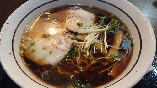 「和風らーめん 醤油」@和風らーめん ほおずきやの写真