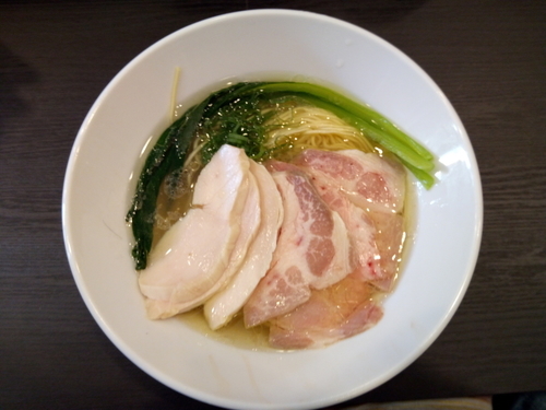 「チャーシュー芳醇鶏そば（塩）」@麺や 福はらの写真
