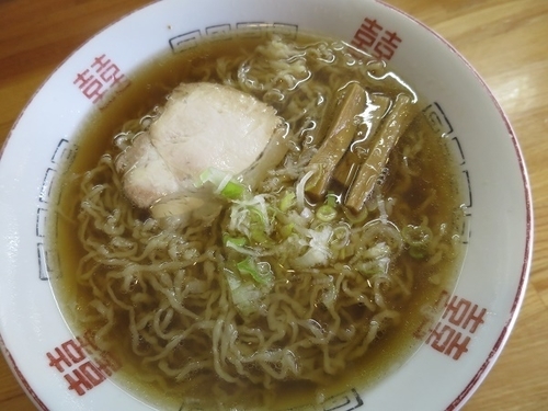 「手打ちラーメン」@緑屋の写真