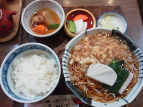 「そば定食　820円」@謙徳蕎麦屋 謙徳エンゼル店の写真