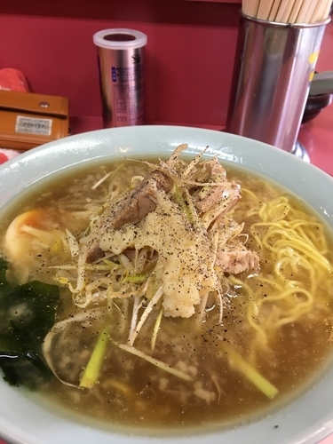 「ネギラーメン 中盛り 750円」@ラーメンショップ 埼大店の写真