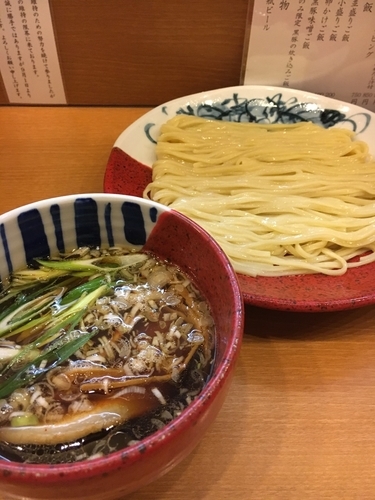 「つけ麺¥880と小盛御飯¥100」@中華そば うえまちの写真