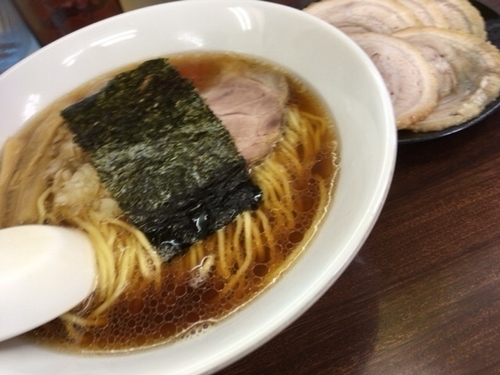 「ラーメン並＋バラチャーシュー」@めんくい亭の写真