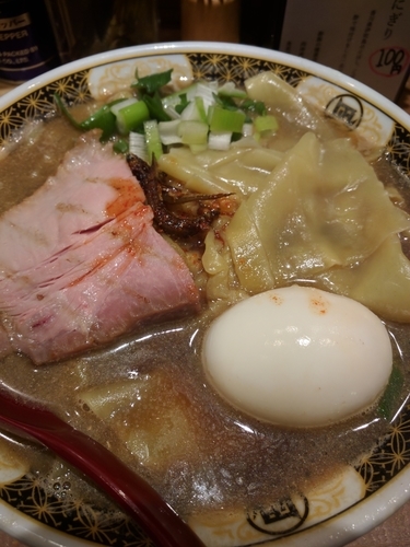 「煮干ラーメン　大盛　味玉」@ラーメン凪 下北沢店の写真