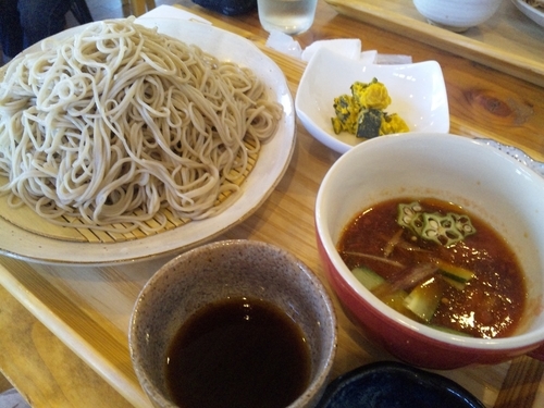 「【期間限定】夏の凱　Tokiのそば大盛り　１１００円」@自然の恵みそばと、カフェ「凱」 Tokiの写真